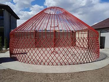 оптом одежды: Продажа юрты, Каркас Металлический, 85 баш, Диаметр: 6 метров — 3