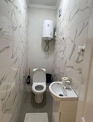 Квартиры: 2 комнаты, 68 м², Кок-Жар ж/м 9 этаж, Евроремонт — 7