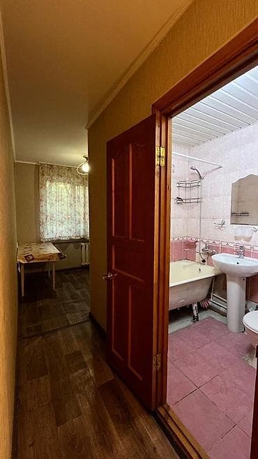 Квартиры: 1 комната, 39 м², 7 мкр 104 серия, 1 этаж, Косметический ремонт — 3