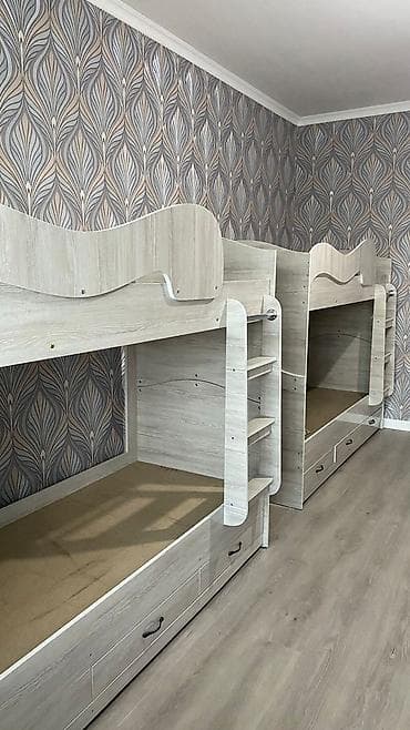 3 room flat: 2 комнаты, С мебелью частично — 3