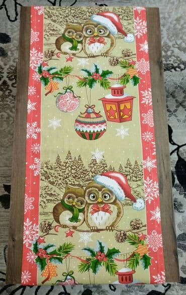 стол корейский: Новогодняя скатерть дорожка, размер 45/145 см цена 400 сом. Сет для — 3