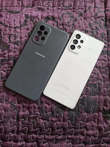 Samsung Galaxy A53 5G, Б/у, 128 ГБ, цвет - Белый, 2 SIM