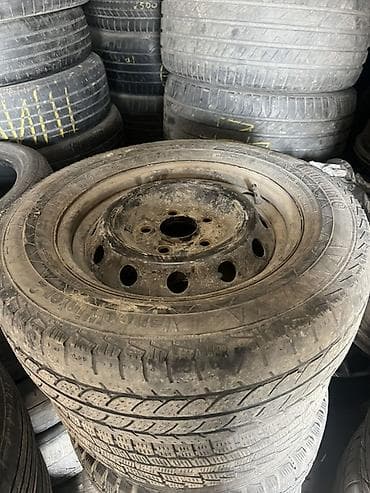 215 70 р15: Колеса в сборе 195 / 65 / R 15, Зима, 1 шт, Легковые, Железные, отверстий - 5 — 1