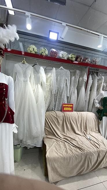 Личные вещи: У нас акция!!! Свадебные платья начинаются с 4999 сомов!!! Большой — 6