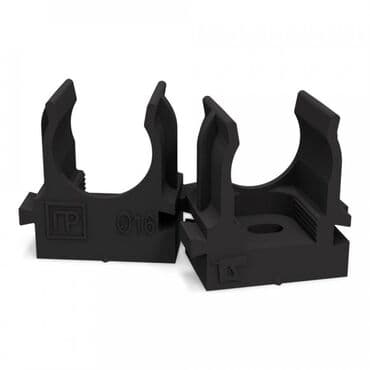 купить трубогиб для профильной трубы бу: Крепеж клипса для труб, диаметр 16 и 20 мм. Крепеж клипса для для — 1