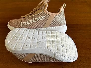bebe: Новые кроссовки bebe оригинал для девочки. Размер 12 амер. на широкую — 3