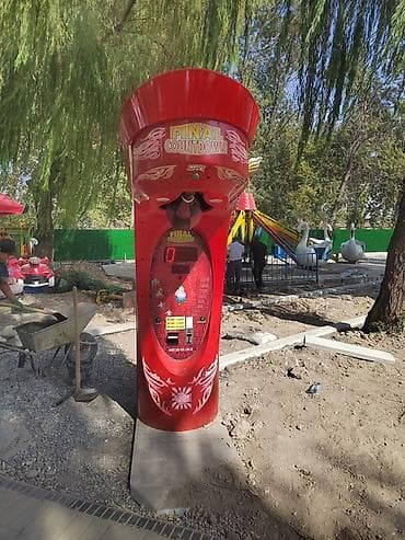 вагон строительные: Аркадный аттракцион “Final Countdown” (силомер-боксер) - Напольный — 2