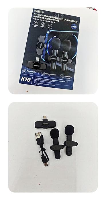 harman kordon: Беспроводной микрофонный комплект Remax K10 (Ryusic Series One-to-Two) — 1