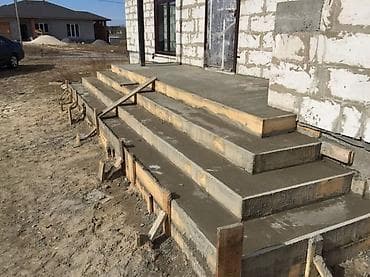 ерл групп: Бетонная лестница Наружные, Форма лестницы: Прямая — 7