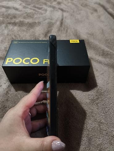 Poco F5, Б/у, 256 ГБ, цвет - Черный, 2 SIM