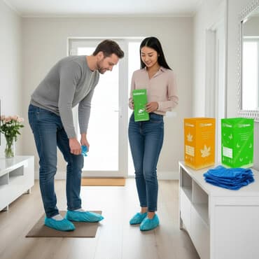 бахилы с доставкой: Бахилы 1000 штук. Доставка Бесплатная от 2-Х упаковок Без выходных — 1