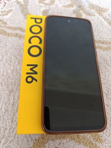 телефон poco m3: Poco M6, Колдонулган, 256 ГБ, түсү - Кара, eSIM, 2 SIM — 11