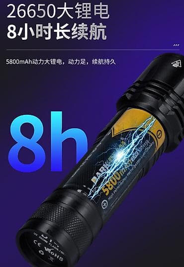 uv printer: УФ-фонарик Darkbeam B14 (365 нм) - Длина 15,3 см; диаметр — 3