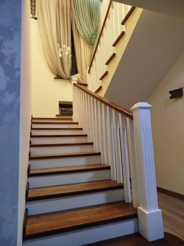 Туристические услуги: Деревянная лестница Для дома, Бесплатная доставка, Вид дерева: Лиственница, Стиль: Лофт — 4