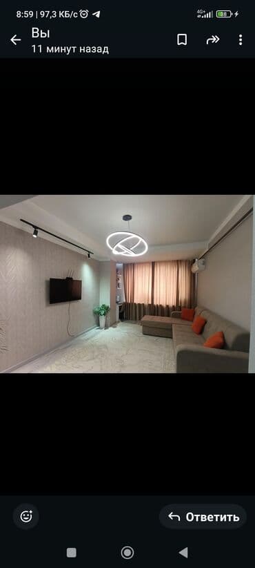 продаю дом ж м алтын ордо: 2 бөлмө, 58 м², Элитка, 3 кабат, Евроремонт — 9