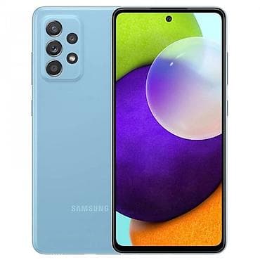 Samsung Galaxy A72, Б/у, 128 ГБ, цвет - Голубой, 2 SIM