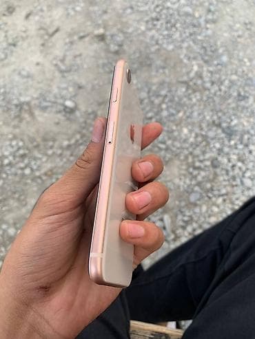 poco pad x1: IPhone 8, Б/у, 256 ГБ, Золотой, Защитное стекло, Чехол — 3
