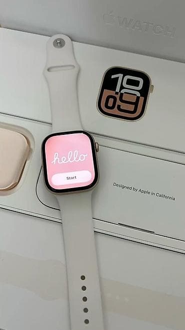 Apple whatch 10, 42 mm, батарея 98%,экран, корпус без царапин, в