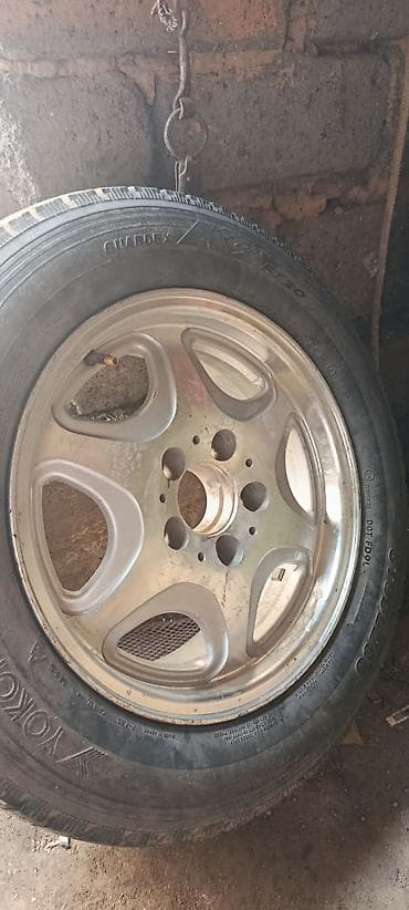 mazda 1: Шины 205 / 65 / R 15, Всесезонная, Б/у, 1 шт, Легковые, Япония, Yokohama — 2