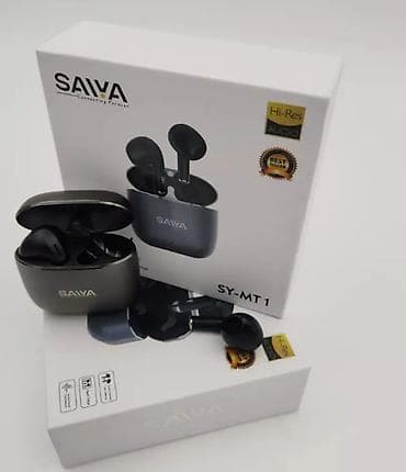 айрподс часы: Беспроводные наушники Saiva SY‑MT1 - Форм‑фактор: внутриканальные — 2