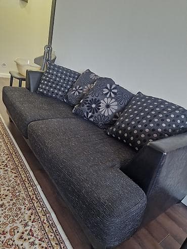 Шкафтар: Комплект мебели для гостиной в современном стиле (тёмный — 2