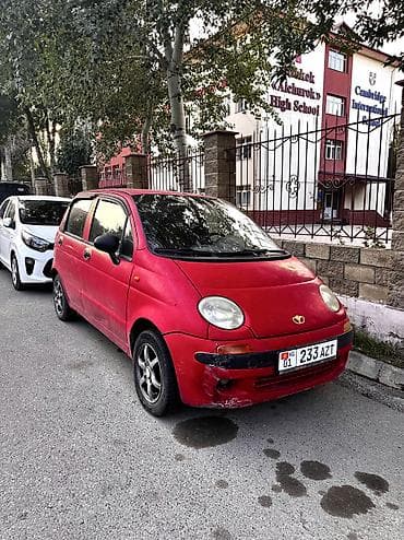 Унаа: Daewoo Matiz: 2000 г., 0.8 л, Кол менен иштөөчү, Бензин, Хетчбек — 1