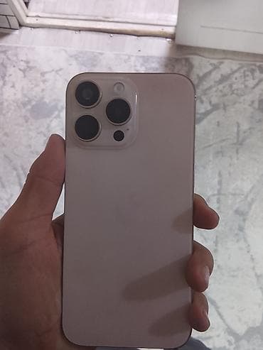 IPhone 16 Pro Max, Б/у, 1 ТБ, Белый, Кабель, 100 % at lalafo.kg IPhone 16 Pro Max, Б/у, 1 ТБ, Белый, Кабель, 100 %