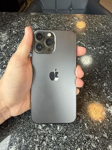 pro: IPhone 13 Pro Max, Б/у, 256 ГБ, Графит, 76 % — 1
