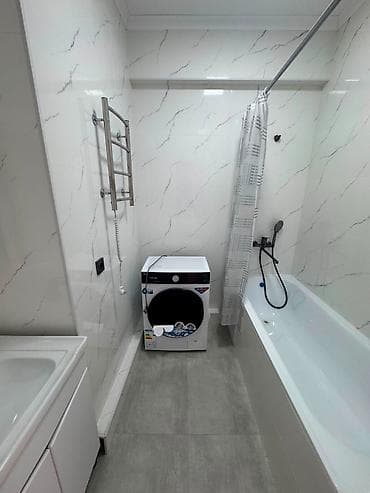 пишпек сдаю квартира: 1 комната, 42 м², Элитка, 9 этаж, Евроремонт — 5