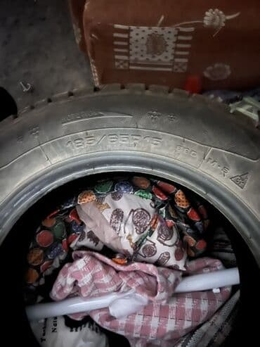 шина на мотоблок: Литые Диски R 15 Toyota, Комплект, отверстий - 3, Б/у — 6