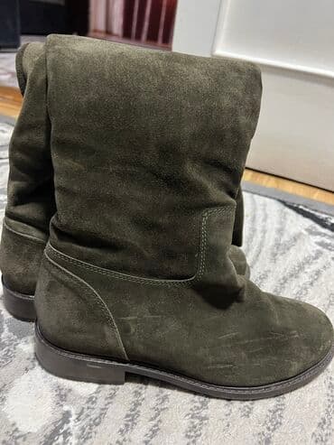 прокат национальных костюмов для детей: Зимние сапоги.замша натуральная. Размер 37. В отличном состоянии.Цена — 3