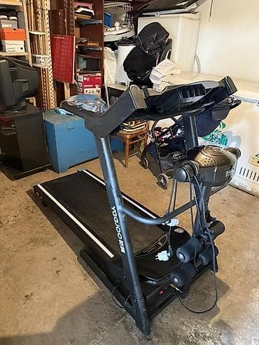 Спорт и отдых: Беговая дорожка YEEJOO с функционалом 2-в-1 - Электрическая беговая — 3