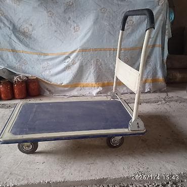 Тележка платформенная складная - Платформа прямоугольная, покрытие