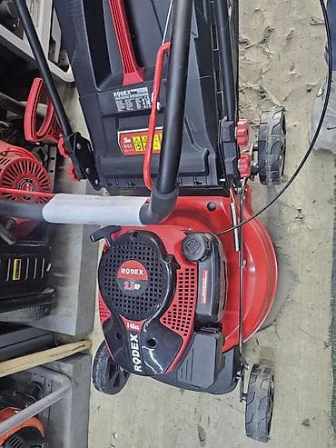 движка: Бензиновая газонокосилка RODEX - Двигатель: 4‑тактный, 145 cc — 2