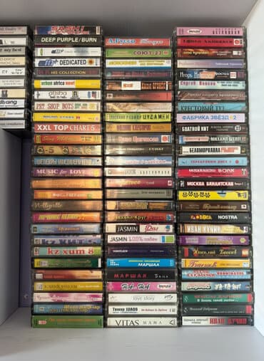 радиолу рекорд 314: Продаю аудио кассеты. Новые цена 350 сом за 1 штук — 1