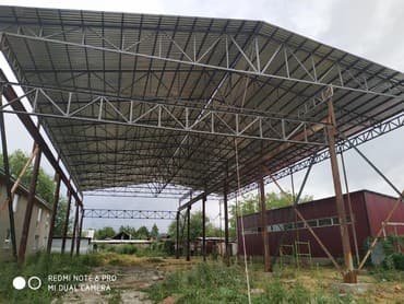 строительство домов из металлоконструкций: Сварка | Навесы — 7