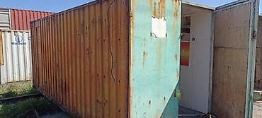 вагон контейнер: 20- тоный контейнер внутри базальт два обшитый 2 комнаты осмотр — 2