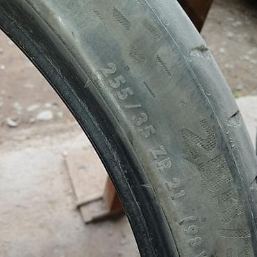 step rf3: Шины 255 / 35 / R 21, Лето, Б/у, Комплект, Легковые, Continental — 4