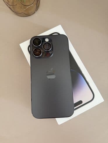 купить макбук м1 бу: IPhone 14 Pro, Колдонулган, 256 ГБ, Графит, Куту, 83 % — 10