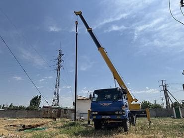 миний кран: Стрела 21 м, 5000 т, Борт 5000 кг — 5