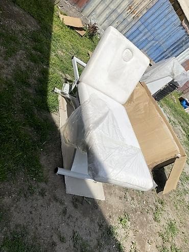 Медицинская мебель: Электрическая массажная кушетка с регулировкой спинки - Стационарная — 4