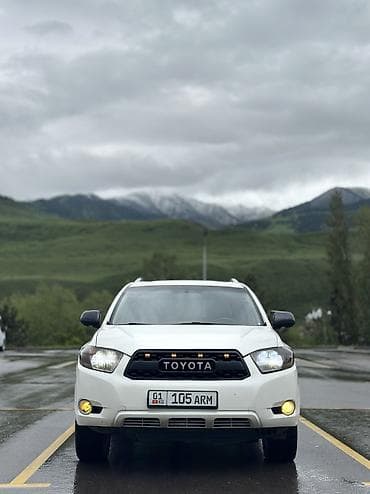 перетяжка кожи: Toyota Highlander: 2008 г., 3.5 л, Автомат, Бензин, Кроссовер — 1