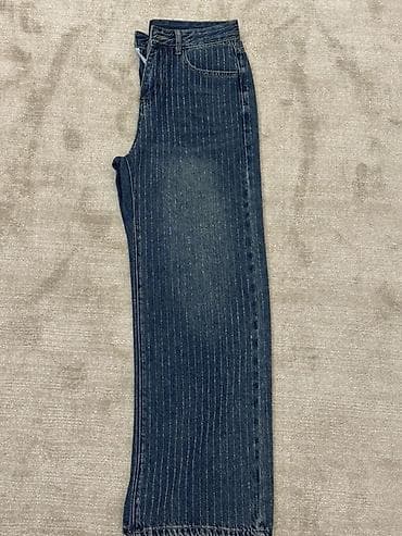 женская брюки: ❗️НОВАЯ, НЕ НОСИЛАСЬ - НЕ ПОДОШЕЛ РАЗМЕР L❗️ Джинсы женские, прямого — 2