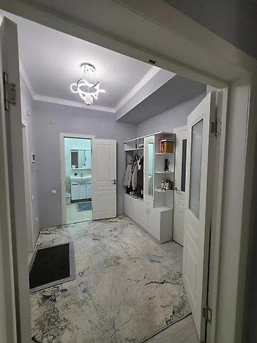 Квартиры: 2 комнаты, 53 м², Джал мкр (в т.ч. Верхний, Нижний, Средний) Элитка, 13 этаж, Евроремонт — 6
