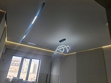 sharp aquos: Натяжной потолок Матовое — 9