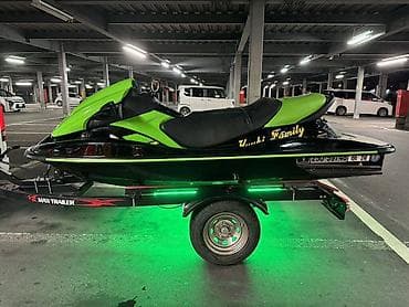 Мототехника: Гидроцикл Kawasaki вместе с тележкой Привезли из Японии без пробега КР — 3