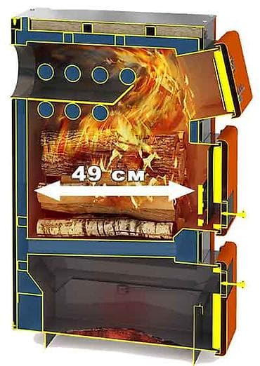 атапления: Твердотопливный котёл Новый, Для дома, Тип управления: Умный — 8