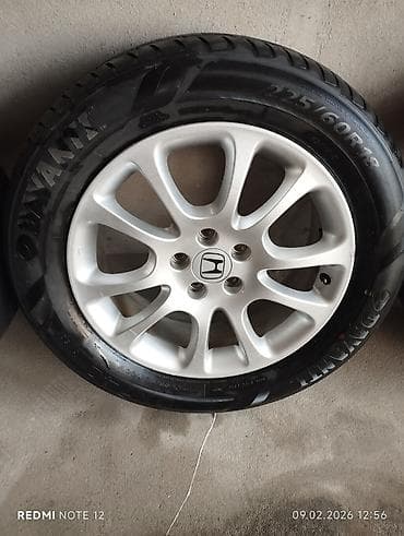 диска на акорд: Колеса в сборе 225 / 60 / R 16, Лето, Комплект, Легковые, Литые, отверстий - 5 — 5