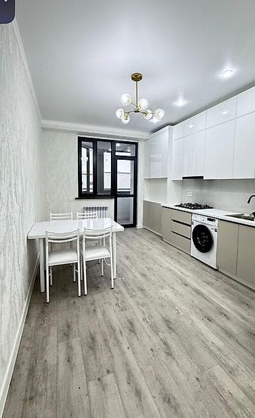 Батирлер: 1 бөлмө, 42 м², Туңгуч мкр Элитка, 8 кабат, Евро оңдоо — 8