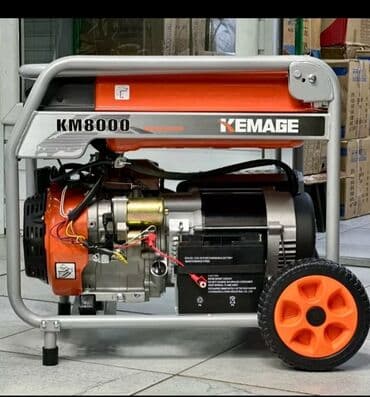 запчасти на генераторы: DE'CO Генератор генератор бензиновый + газ 8кват 1 года сервисное — 6